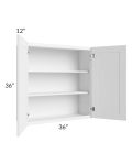 Dakota White 36x36 Wall Cabinet