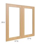 Portland Sand 36x36 Glass Door Only with Glass Included 