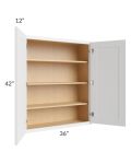 Stratus White 36x42 Wall Cabinet