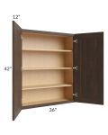 Tuscan Kona Brown 36x42 Wall Cabinet