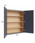 Vienna Indigo 36x42 Wall Cabinet