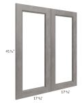 Providence Slate Grey 36x42 Glass Door Only with Glass Included