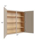 Tuscan Oyster 39x42 Wall Cabinet
