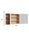 Stratus White 60x30 Wall Cabinet