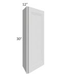 Salem Light Grey 12x30 Wall End Cabinet