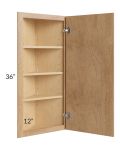 Vienna Timber 12x36 Wall End Cabinet