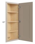 Tuscan Oyster 12x42 Wall End Cabinet