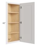 Midtown Cloud Shaker 12x42 Wall End Cabinet