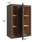 Tuscan Kona Brown 24x30 Blind Corner Wall Cabinet