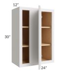 Midtown Cloud Shaker 24x30 Blind Corner Wall Cabinet