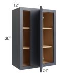 Vienna Indigo 24x30 Blind Corner Wall Cabinet