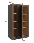Vienna Kona Brown 24x36 Blind Corner Wall Cabinet