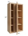 Midtown Timber Shaker 24x42 Blind Corner Wall Cabinet