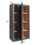 Vienna Indigo 24x42 Blind Corner Wall Cabinet