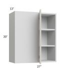 Milan Beige Matte 27x30 Blind Corner Wall Cabinet