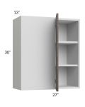 Milan Cafe 27x30 Blind Corner Wall Cabinet