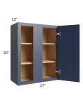 Bayville Blue 27x30 Wall Blind Cabinet