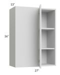 Milan Cream 27x36 Blind Corner Wall Cabinet