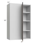Milan Cafe 27x42 Blind Corner Wall Cabinet