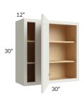 Tuscan Almond Glaze 30x30 Blind Corner Wall Cabinet
