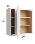 Union White 30x30 Blind Corner Wall Cabinet