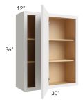 Midtown Cloud Shaker 30x36 Blind Corner Wall Cabinet