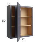 Vienna Indigo 30x36 Blind Corner Wall Cabinet