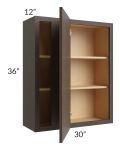 Vienna Kona Brown 30x36 Blind Corner Wall Cabinet