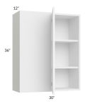 Venetian White Matte 30x36 Wall Blind Cabinet