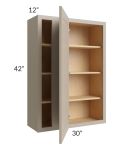 Tuscan Oyster 30x42 Blind Corner Wall Cabinet