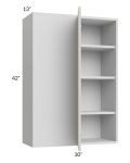Milan Beige Matte 30x42 Blind Corner Wall Cabinet