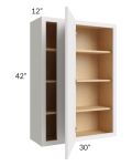 Vienna Cloud 30x42 Blind Corner Wall Cabinet