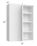 Venetian White Gloss 30x42 Wall Blind Cabinet