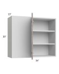 Milan Hazel 36x30 Blind Corner Wall Cabinet