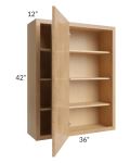 Tuscan Timber 36x42 Blind Corner Wall Cabinet
