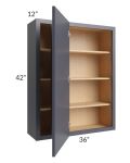 Vienna Indigo 36x42 Blind Corner Wall Cabinet