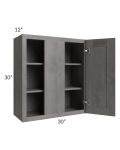 Providence Slate Grey 30x30 Blind Wall Cabinet