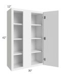 Portland White 30x42 Blind Wall Cabinet 