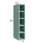 Midtown Mint Green Shaker 6x30 Wine Cube Cabinet