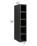 Vienna Black 6x30 Wine Cube Cabinet