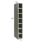 Midtown Pistachio Green Shaker 6x42 Wine Cube Cabinet
