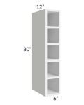 Portland White 6x30 Wall Cube Cabinet