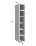 Heather Grey Shaker Wall Cube Cabinet