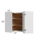 Township White 24x30 Easy Reach Wall Cabinet