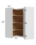 Bayville White 24x42 Easy Reach Wall Cabinet
