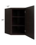 Brazilian Shaker 24x30 Wall Diagonal Corner Cabinet
