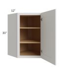 Midtown Cloud Shaker 24x30 Diagonal Corner Wall Cabinet