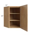 Midtown Timber Shaker 24x30 Diagonal Corner Wall Cabinet