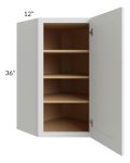 24x36 Diagonal Corner Wall Cabinet