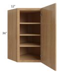 Vienna Timber 24x36 Diagonal Corner Wall Cabinet